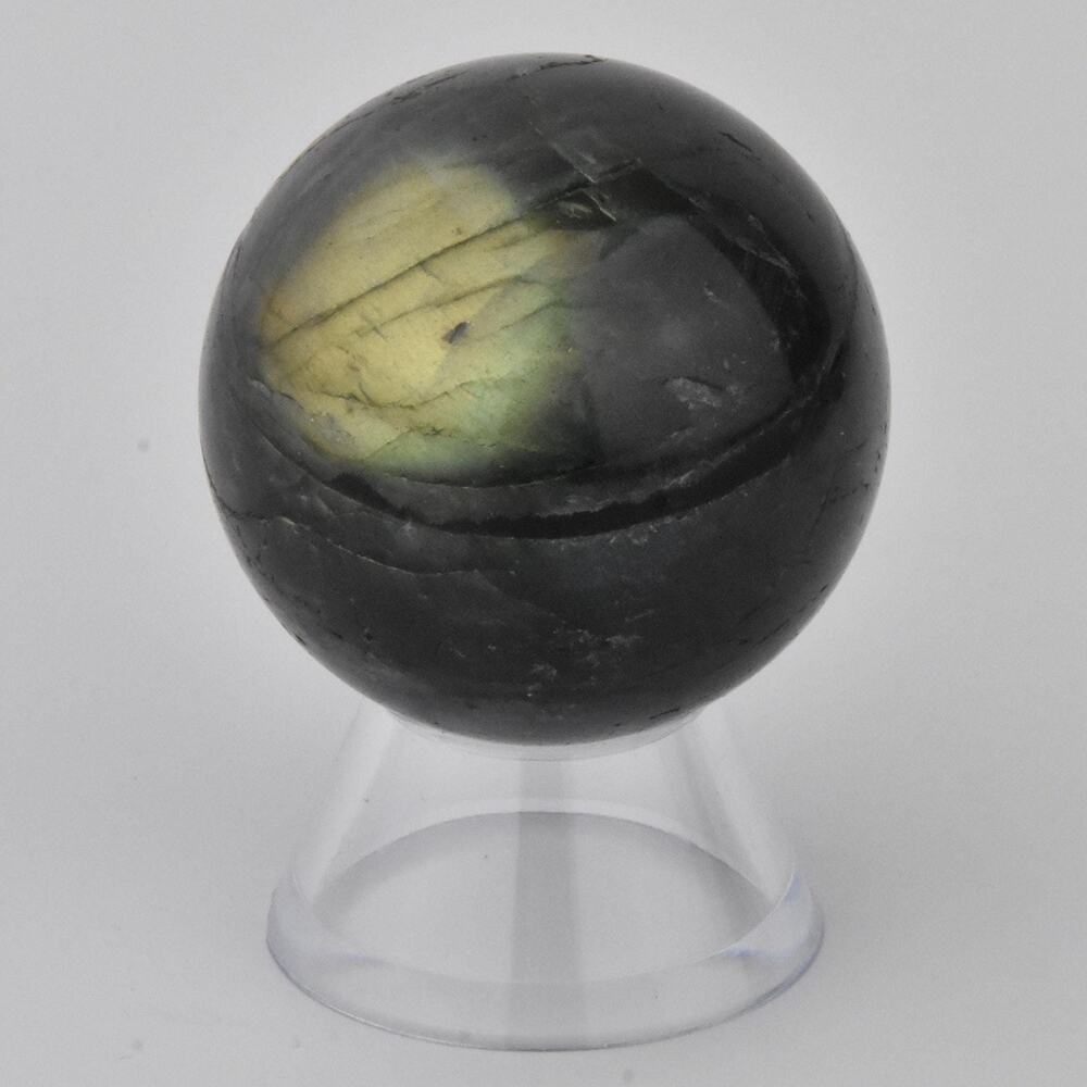 Labradorite Sphere Crystal Ball Mineral Flash 1.5" diameter 3.81 cm Madagascar